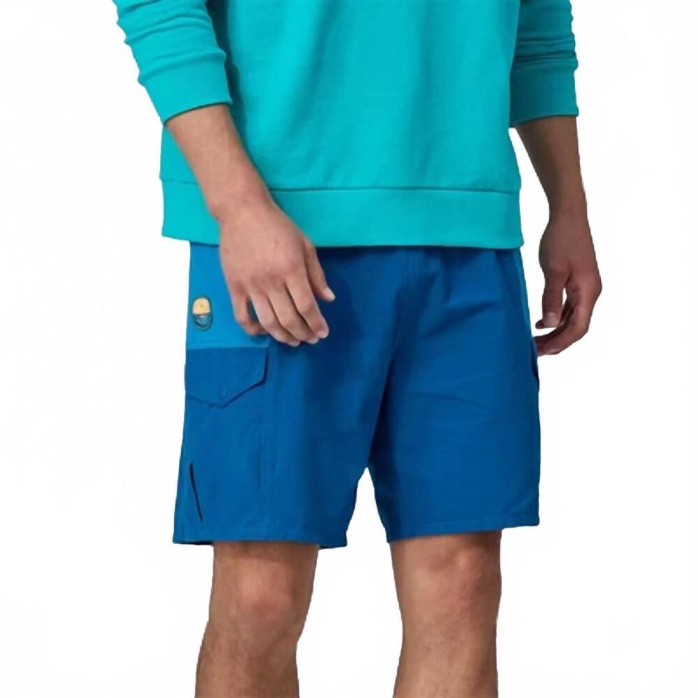 NEW PATAGONIA outdoor everyday shorts in endless blue